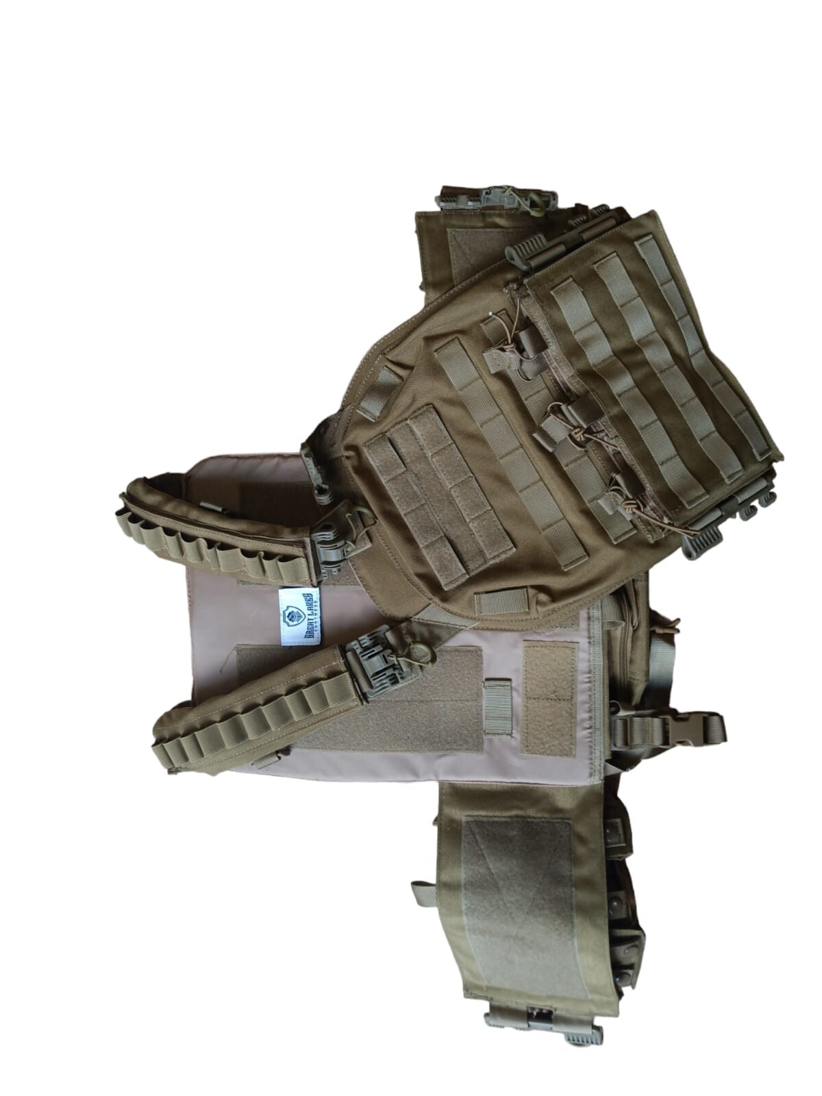Tactical Vest Plate carrier Fits 11x14 And 10x12 Armor Plates