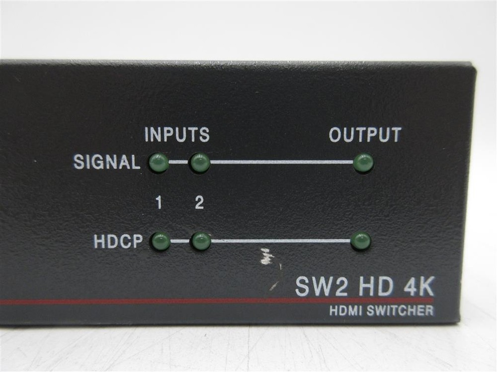 Extron SW2 HD 4K HDMI Input Switcher NO A/C