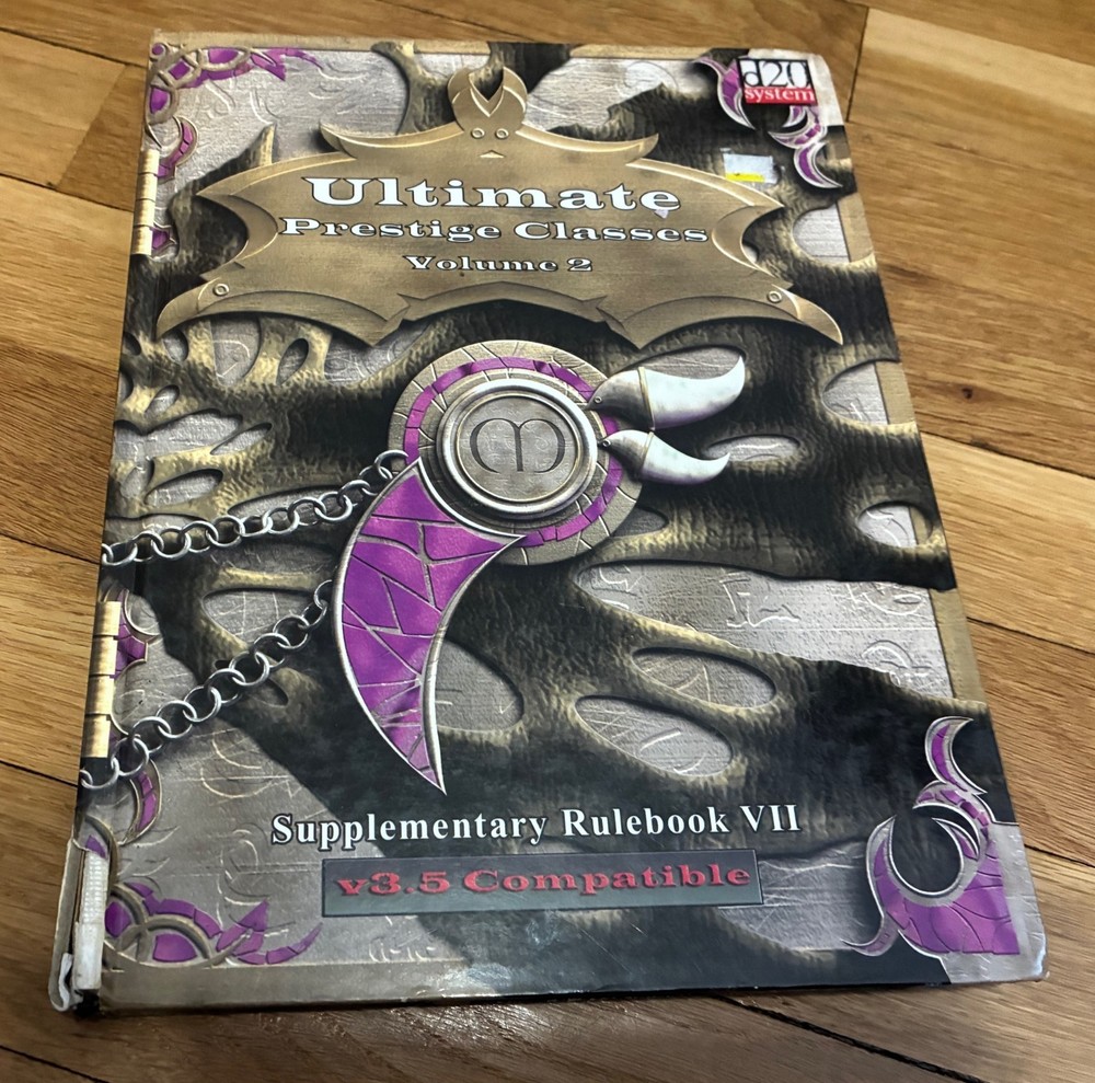 Dungeons & Dragons 3.5 Ultimate Prestige Classes Vol. 2 D20