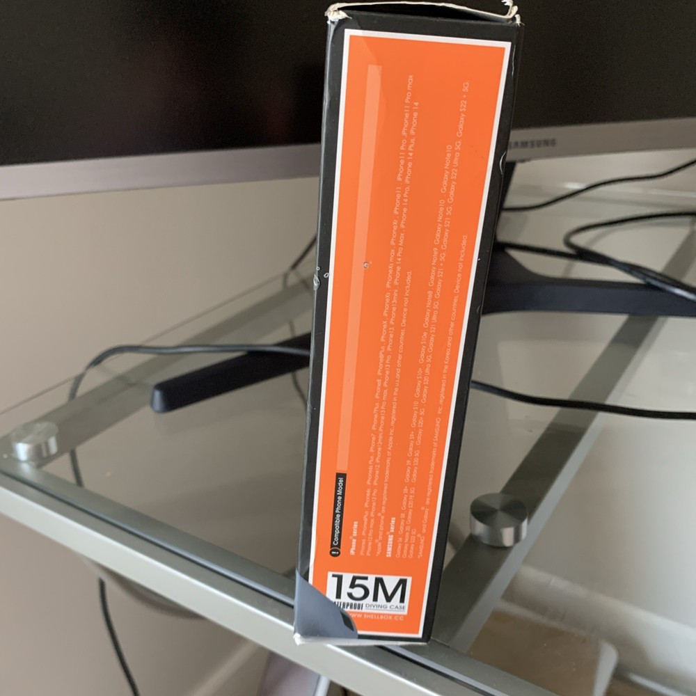 SHELLBOX DIVING WATERPROOF CASE (PROFESSIONAL 2ND GEN) IPHONE AND SAMSUNG