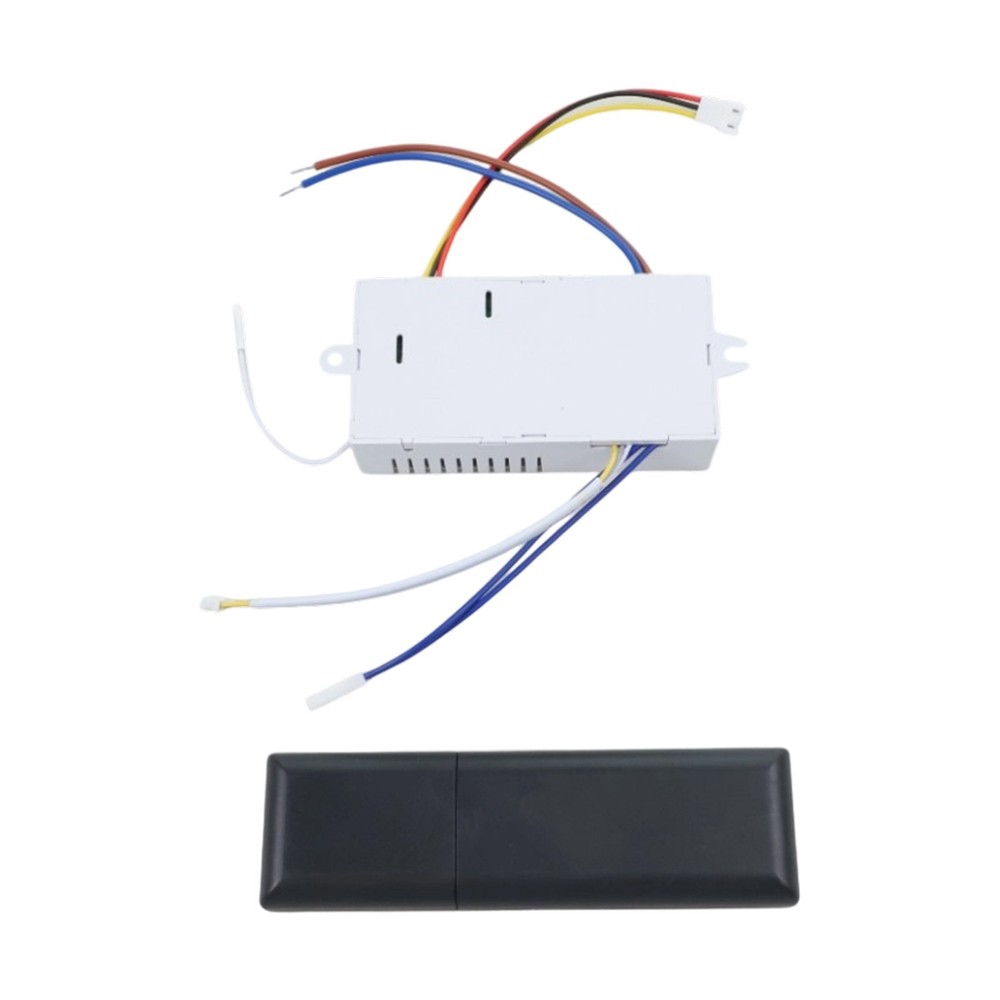 Remote Controller for LED Ceiling Fans with 6 Speed and Dimming Options
