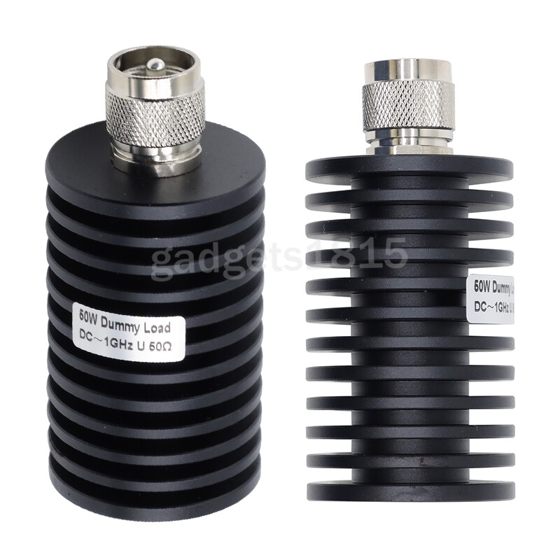 RF Coaxial Dummy Load UHF PL259 Connector Male Plug 5-100W 50Ω 0-1GHz for SO-239