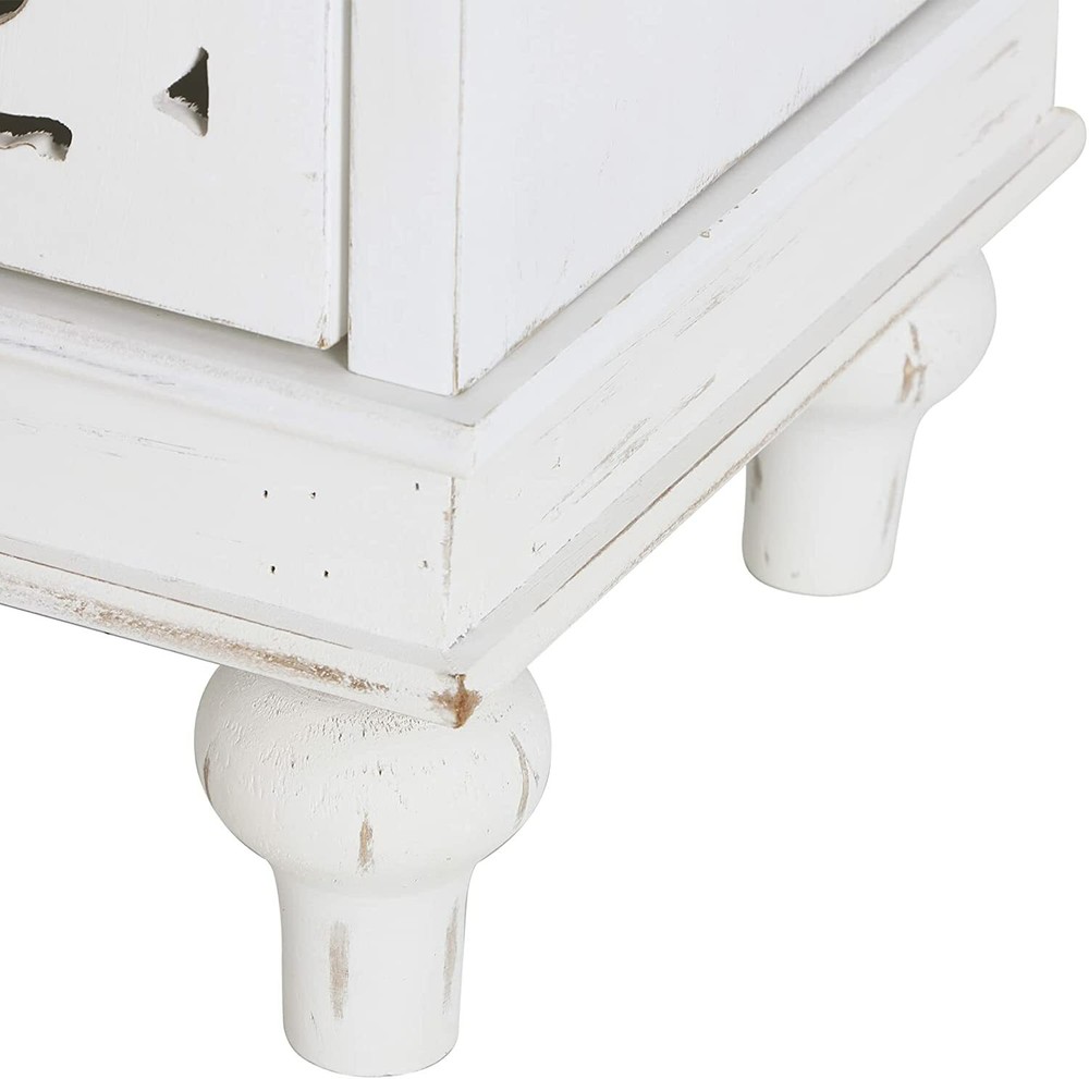 Accent Cabinet Console Table Decorative Sideboard Buffet Storage Cabinets White
