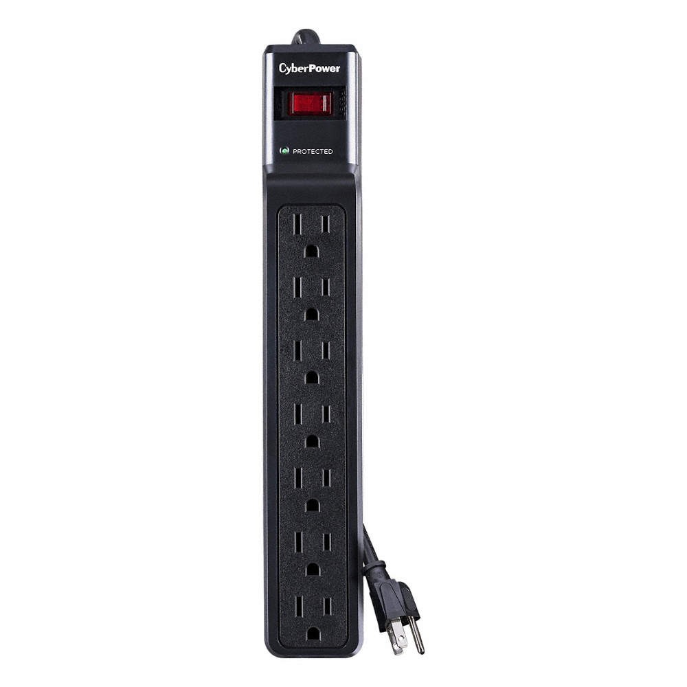CYBER POWER  Outlet Protector, 1500J  Suppression 832UM1