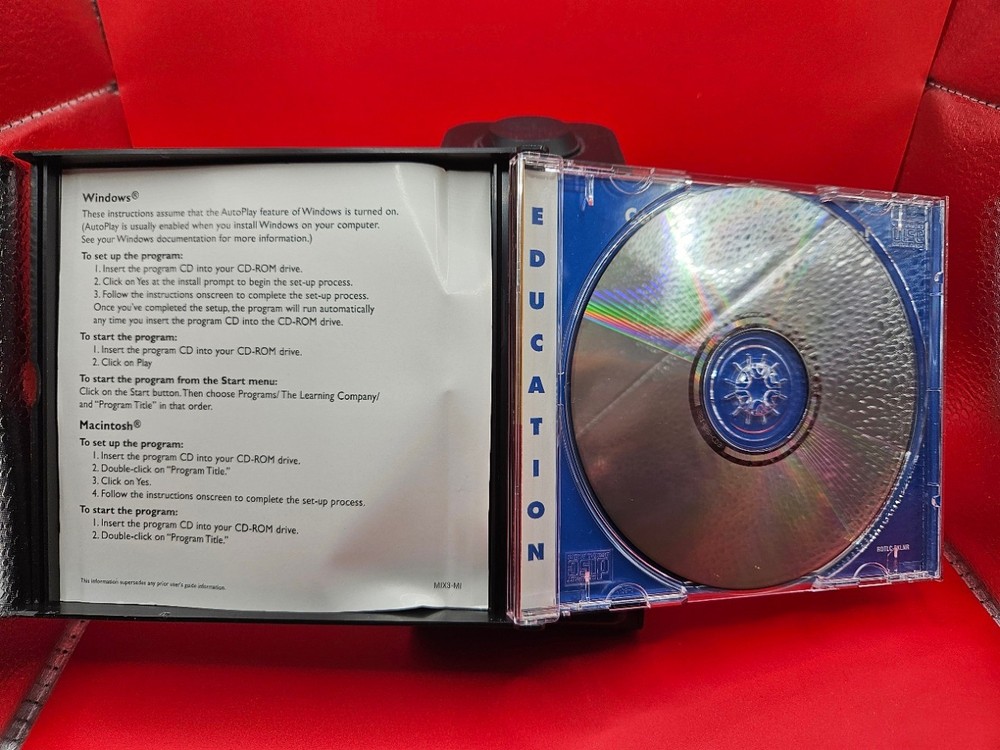 Adventure Workshop 1st-3rd Grade (CD-ROM, 2002, Learning Company) 3-Disc -Set PC