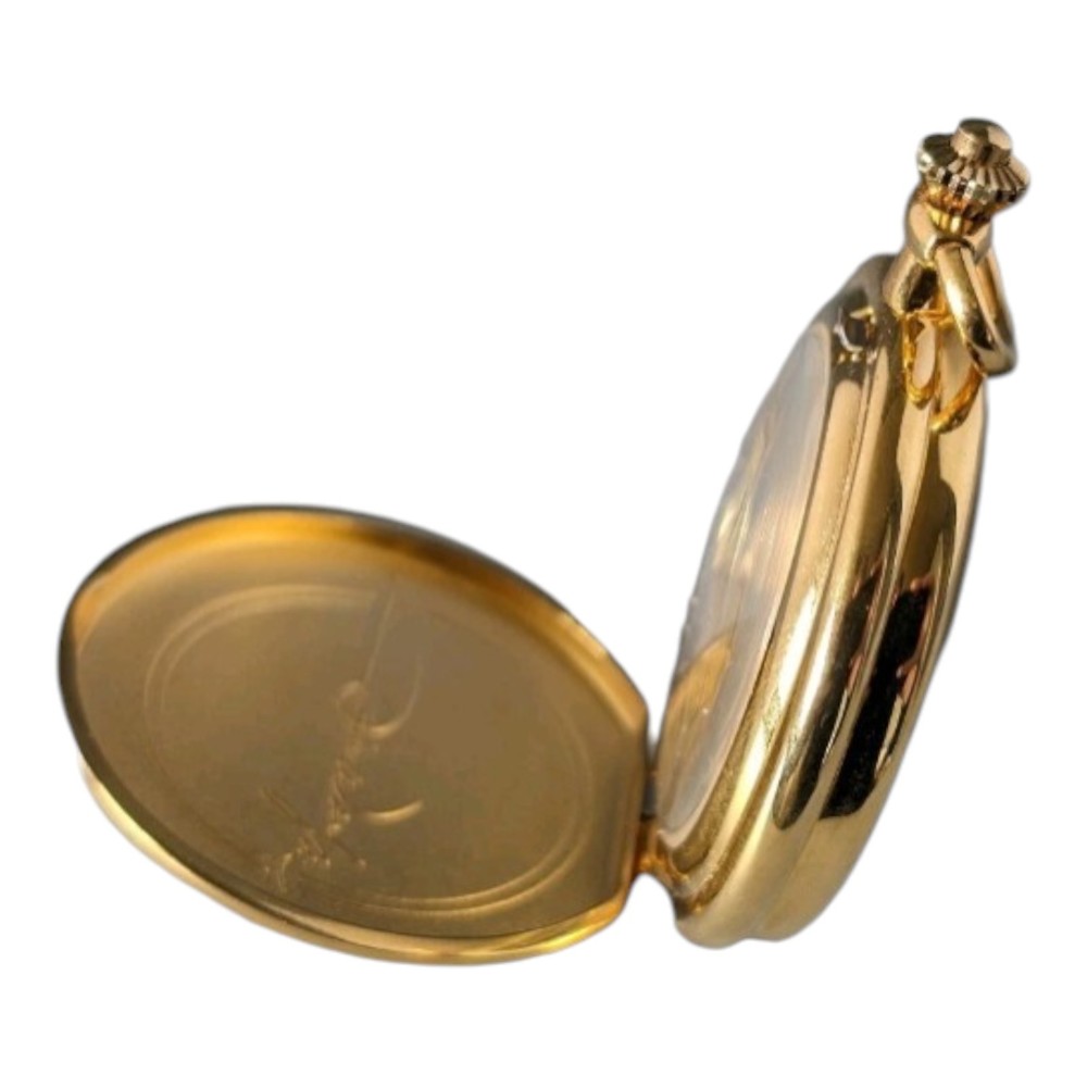 John Wayne Hunter Pocket Watch By The Franklin Mint Working