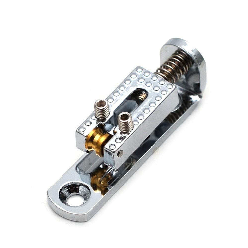 6pcs Single String Roller Saddle Guitar Bridge for cigar box banjo Silver B