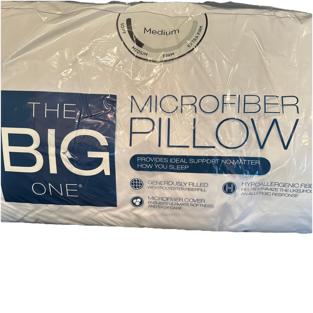 The Big One® Microfiber Hypoallergenic Bed Pillow KING