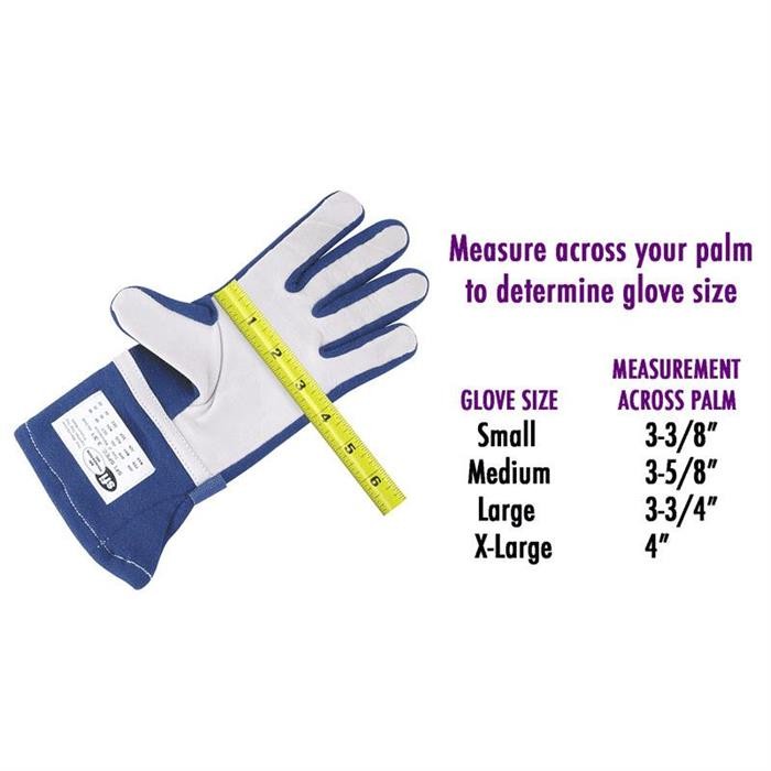 FinishLine Racing Gloves Single-Layer SFI 3.3/1 Rated