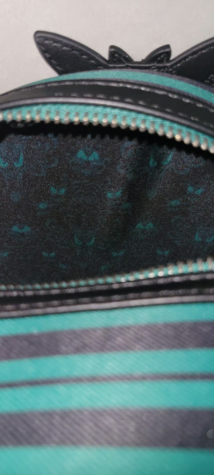 Disney Parks Haunted Mansion Ghost Host Tag Mini Backpack Loungefly