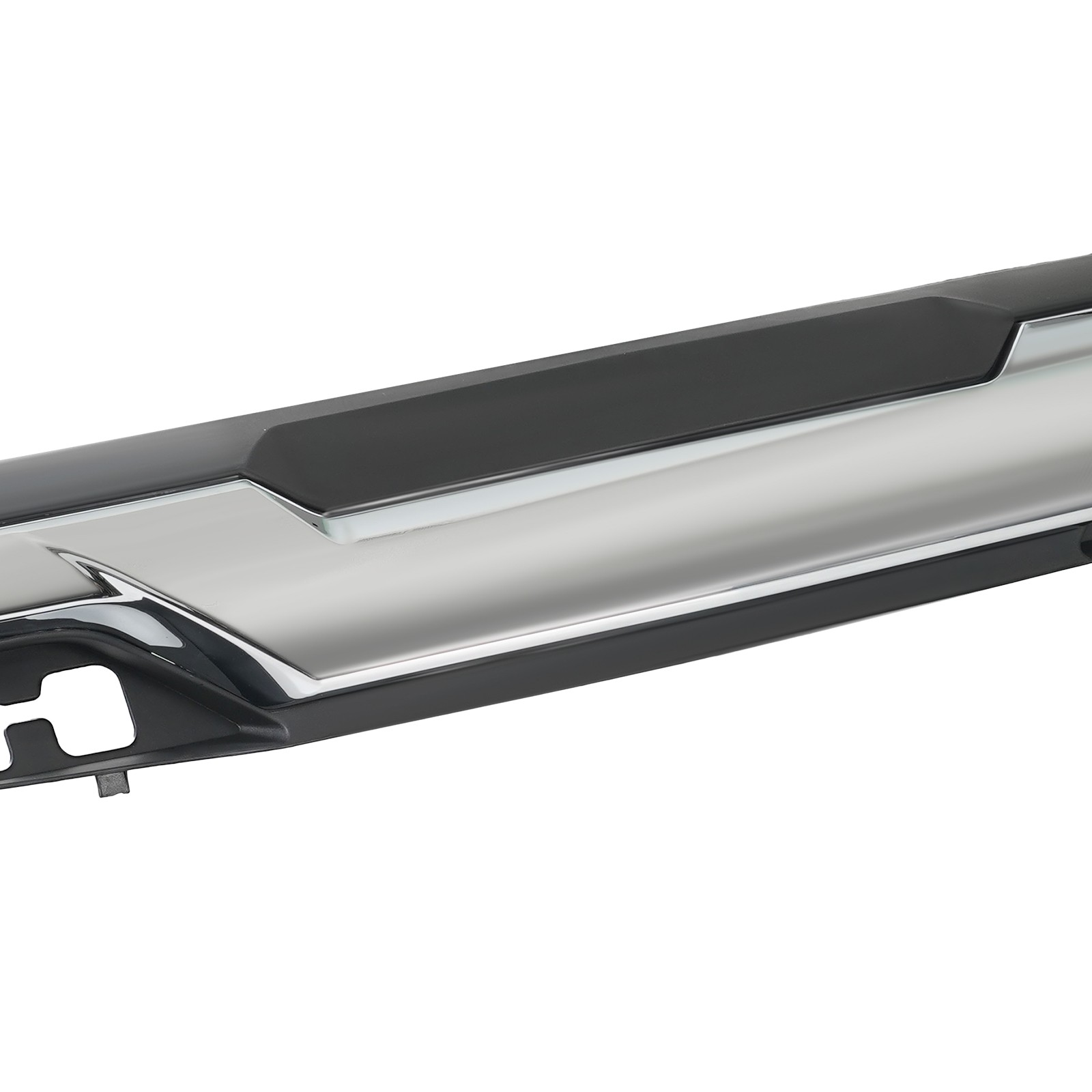 For 2016-2019 Chevrolet Silverado 1500 Front Bumper Valance W/ Chrome Skid Plate