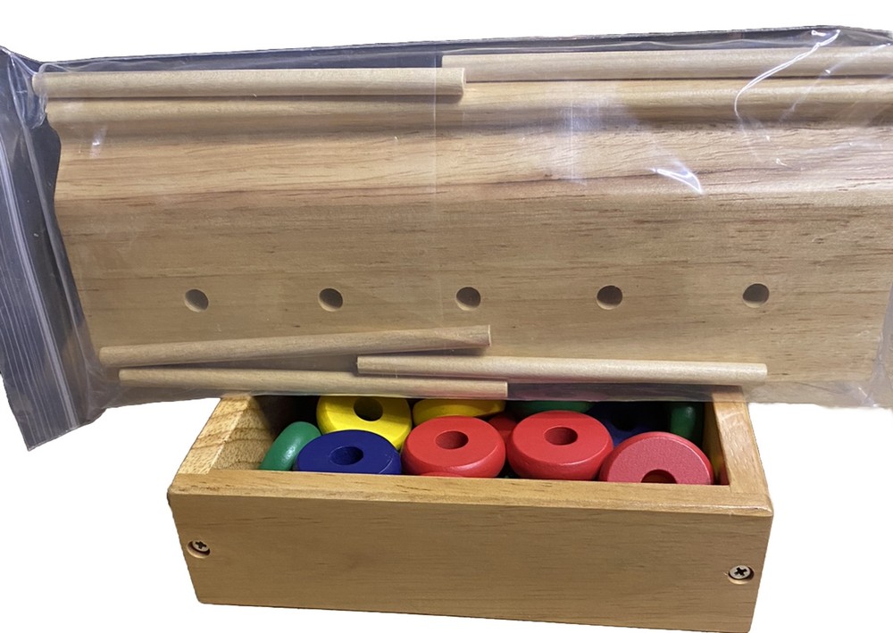 Math Learning Game See and Solve Math By Lakeshore Wooden Educational