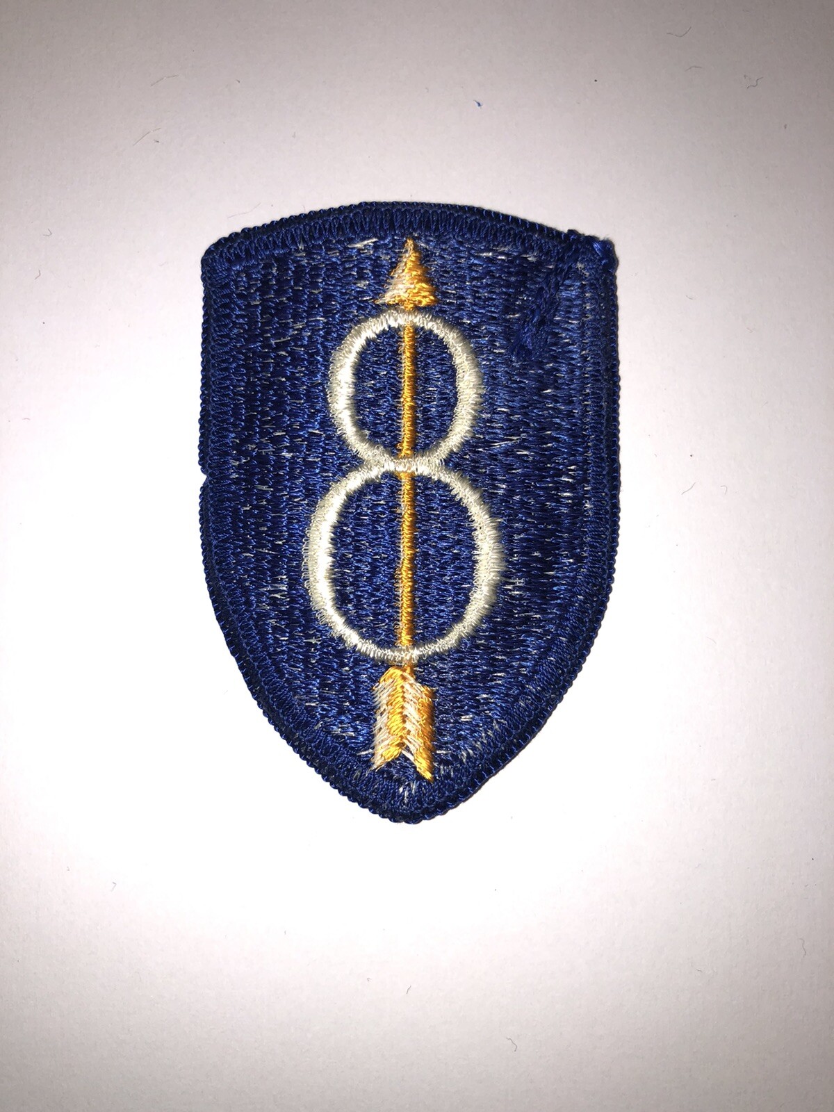 8th Infantry Division U.S. Army Shoulder Patch Insignia