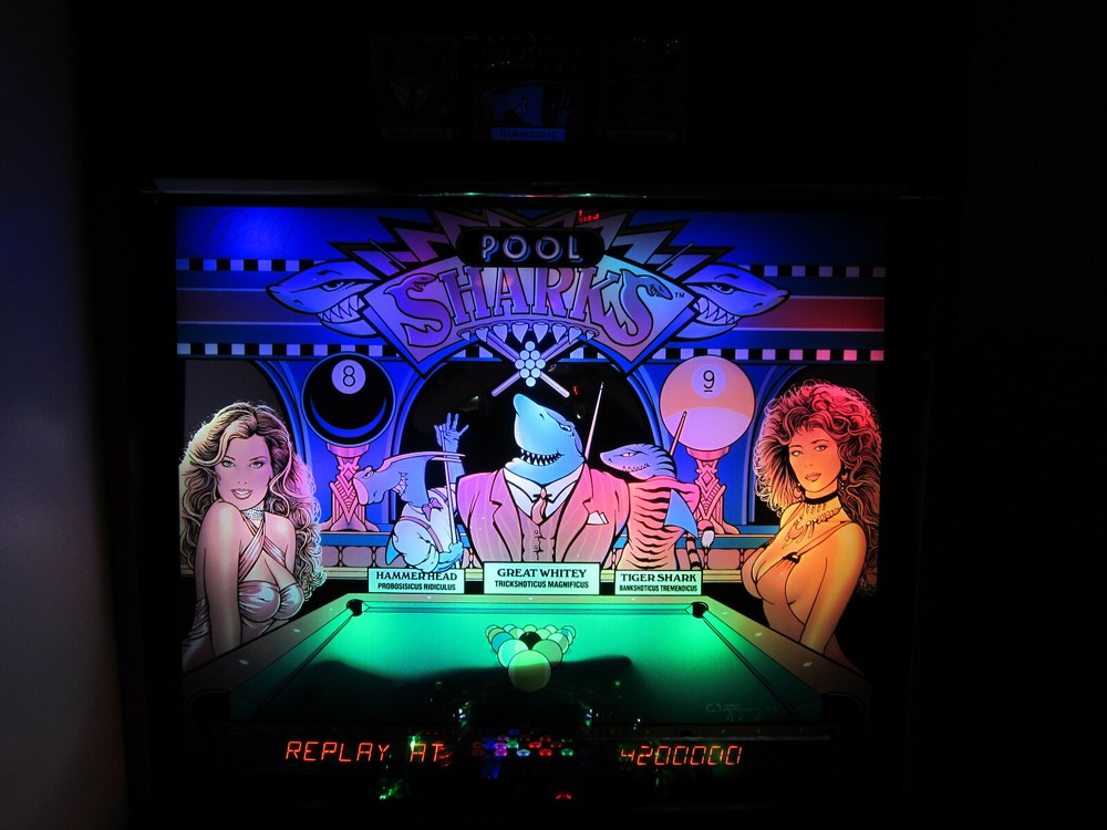 POOL SHARKS Pinball - NON GHOSTING Lighting Kit custom SUPER BRIGHT KIT