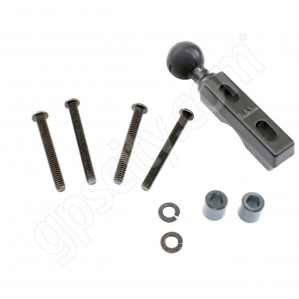 RAM Mount Motorcycle Handle Clamp Mounting Base With 1 Inch B-Ball RAM-B-309-1U