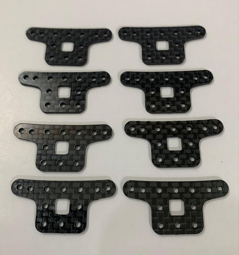 Mini 4Wd Square Carbon 8 Pieces Set