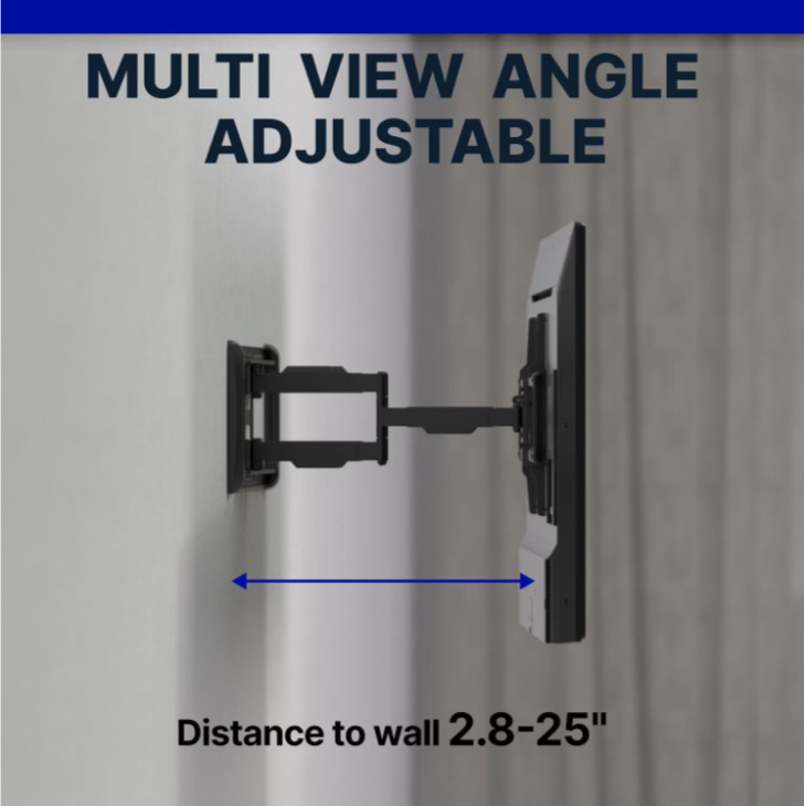 Member's Mark Easy Installation Extended Full Motion TV Wall Mount