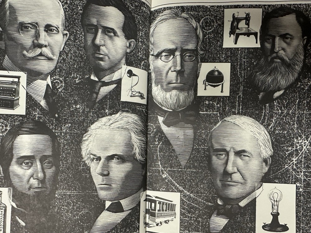 The Americans: The Democratic Experience, Daniel Boorstin, Franklin Lib, Leather