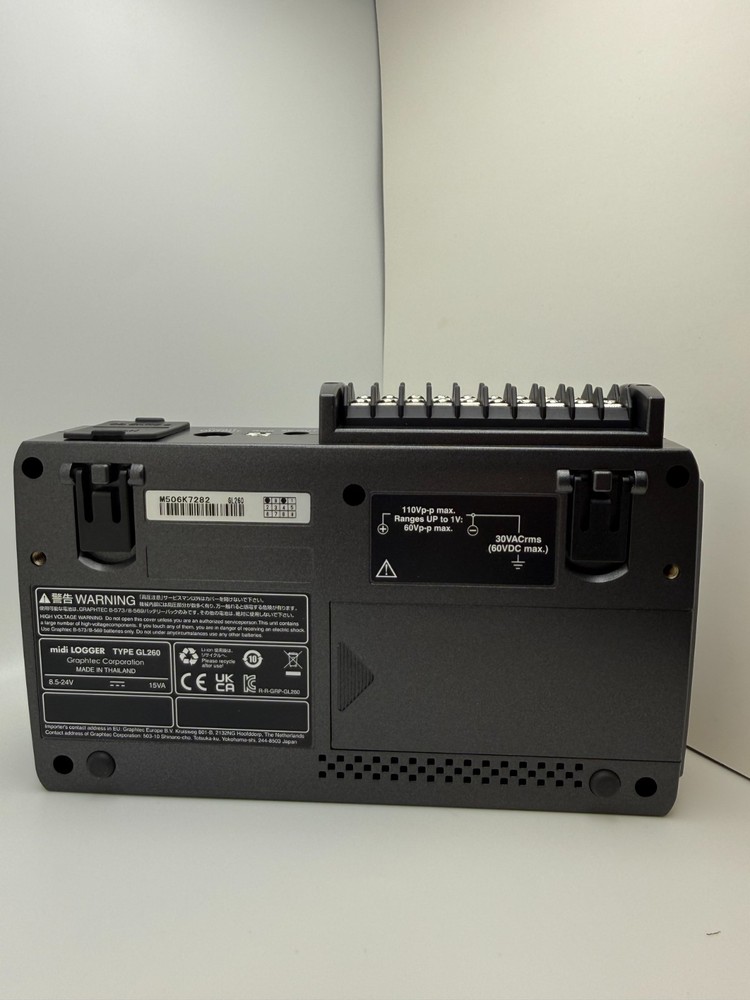 *OPEN BOX* Graphtec GL260 Midi Data Logger *OPEN BOX*