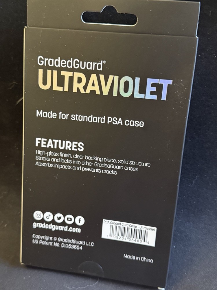 🔥NEW GradedGuard PSA Graded Card Case Guard Protector ULTRAVIOLET