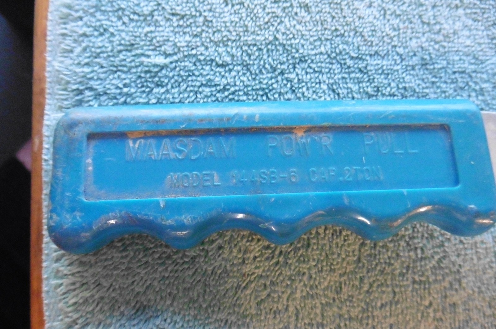 Maasdam Pow'R Pull Web Strap Puller Steel 2 Ton Cap. 144SB-6 Come-along
