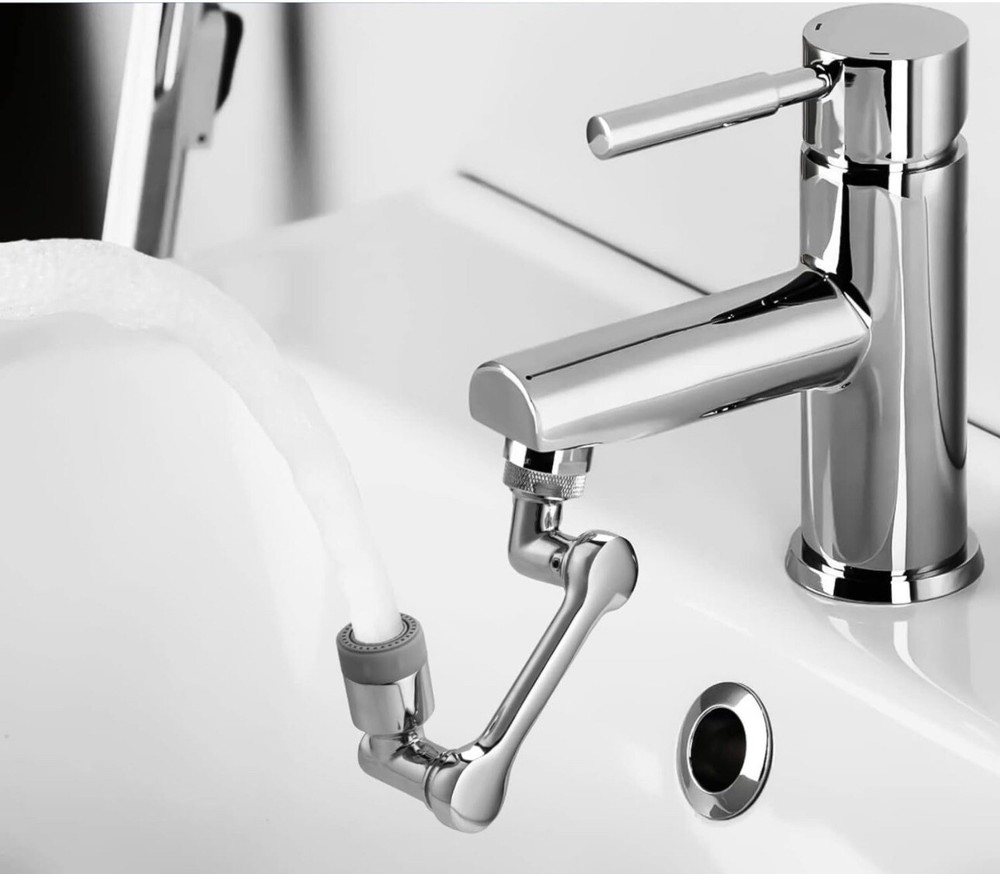 Faucet Extender 1080 Degree Rotatable Multifunctional Extension Faucet Aera