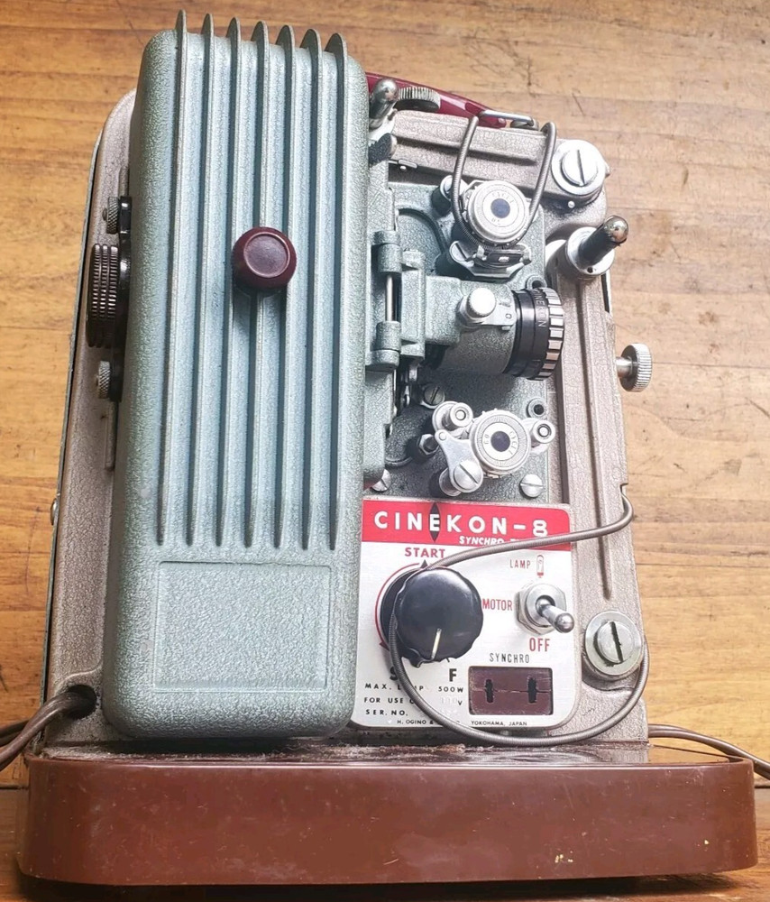 Cinekon-8 Synchro Type Variable Speed 8mm Projector