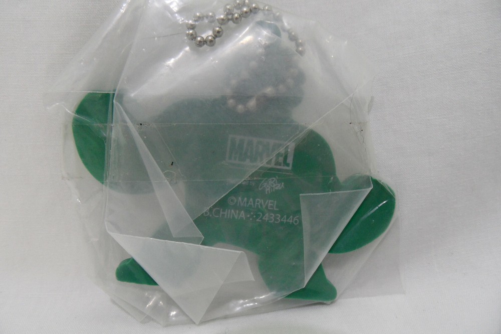 Marvel THE INCREDIBLE HULK rubber strap keychain by Gurihiru