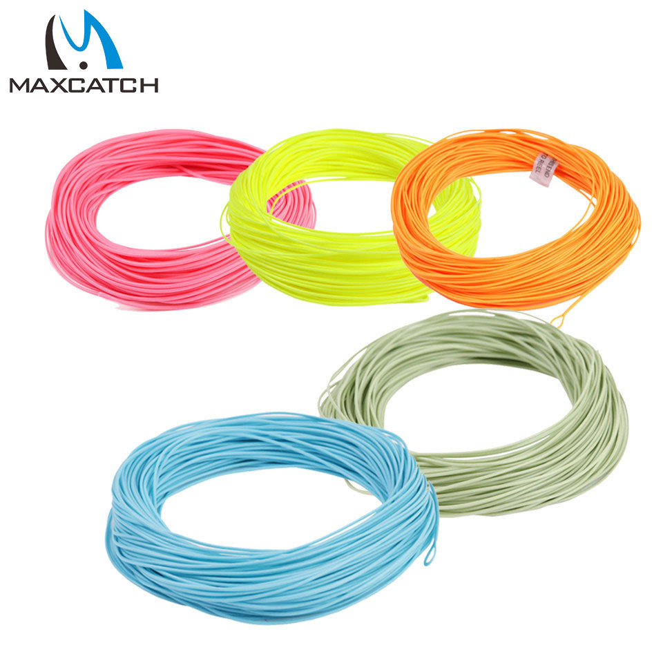 Maxcatch WF1F-8F Floating Fly Line Weight Forward Design with Welded Loop