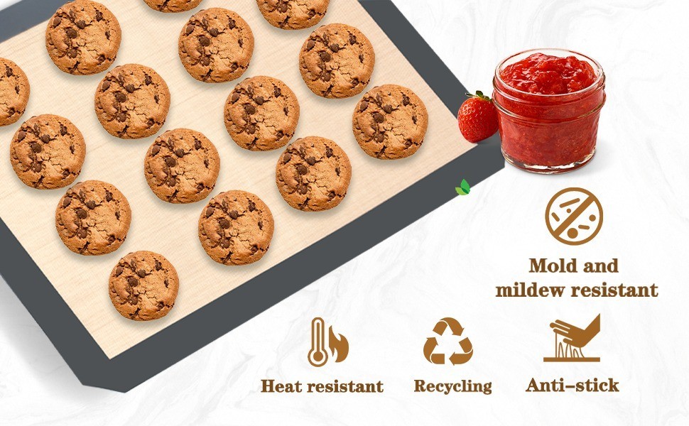 Silicone Baking Mats - Kitchen Gear - set of 2