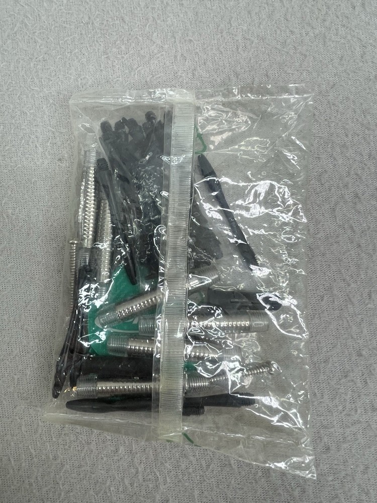 Halex Soft Tip Dart Parts Lot Flights Shafts Tips Replacement Bundle READ