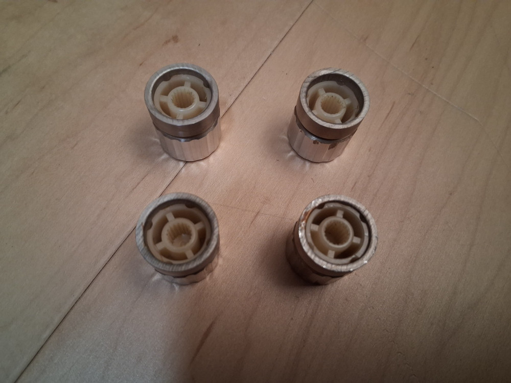 Pioneer SX-737 4 knobs for Vol Bal Tone Function etc. FREE SHIP