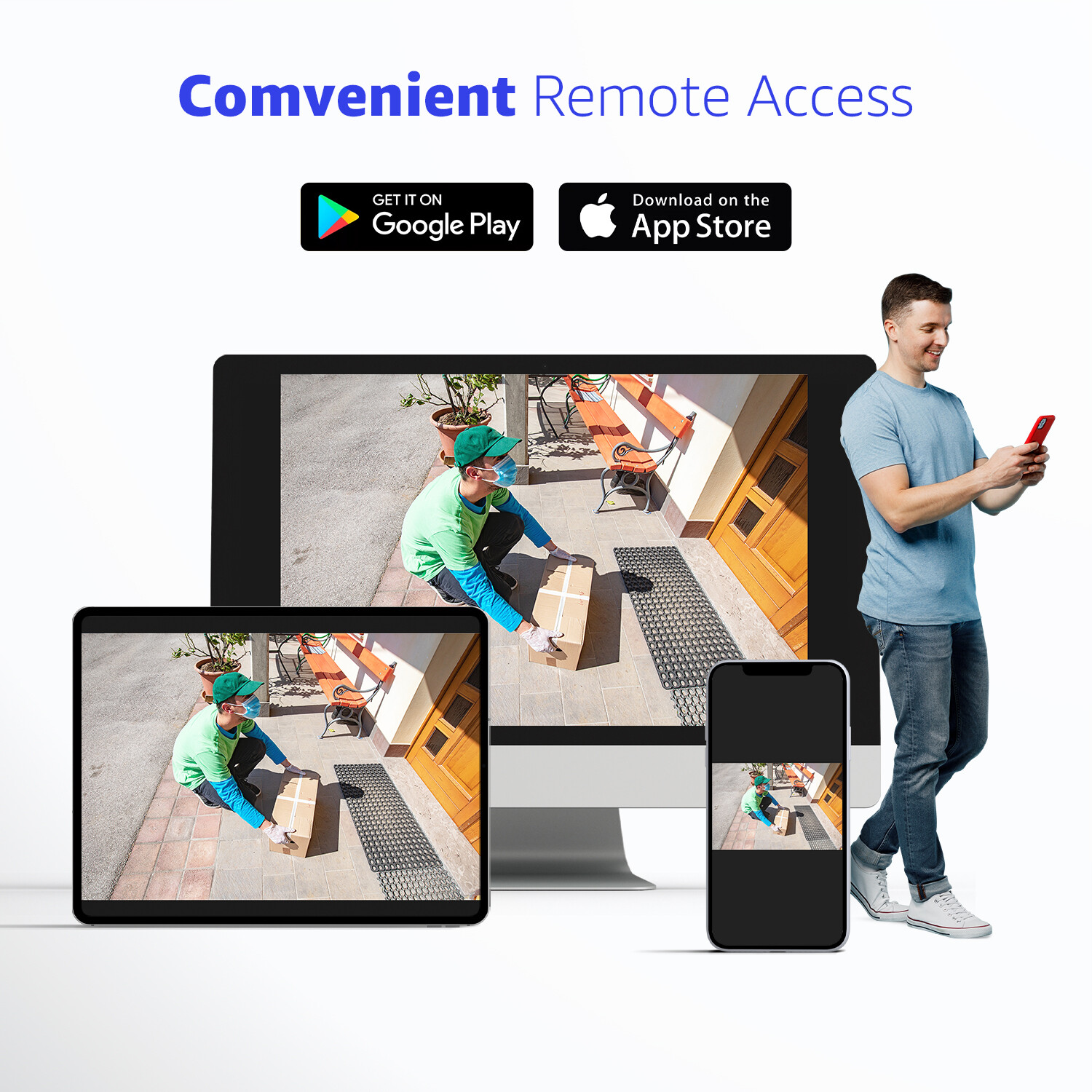 ANNKE 8CH 3K 5MP Lite DVR 1080P Outdoor CCTV Security Camera System AI Detection