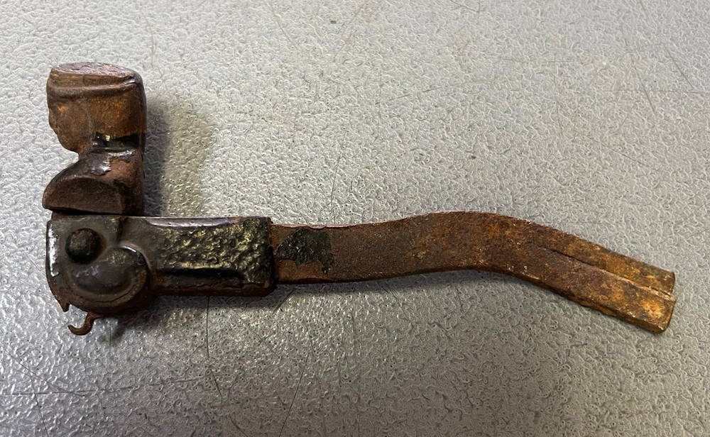 Antique Cast Iron Figural Window Shutter Lock
