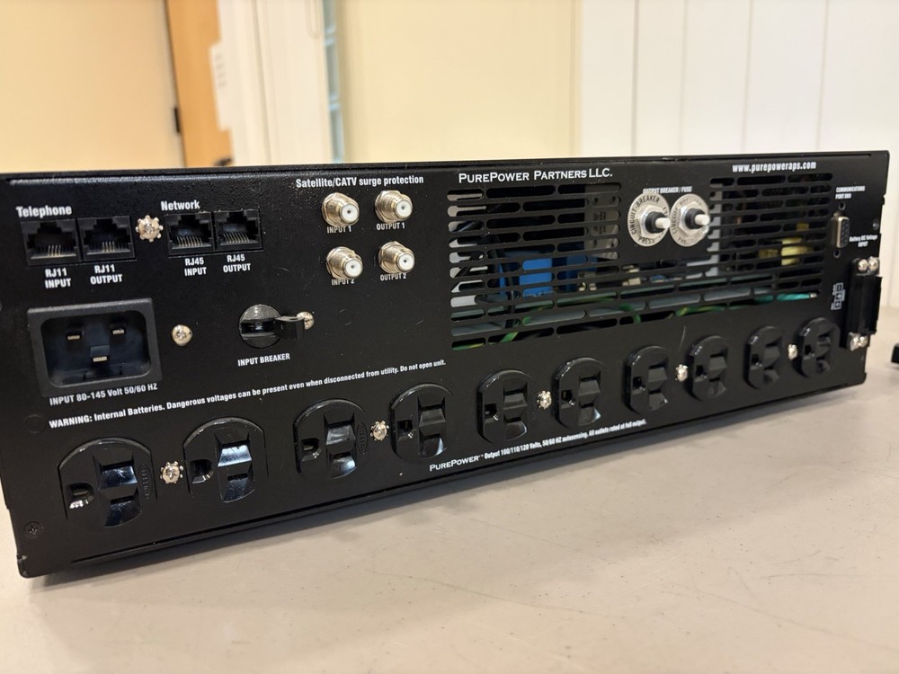 PurePower Audio Video Model 2000 Black finish