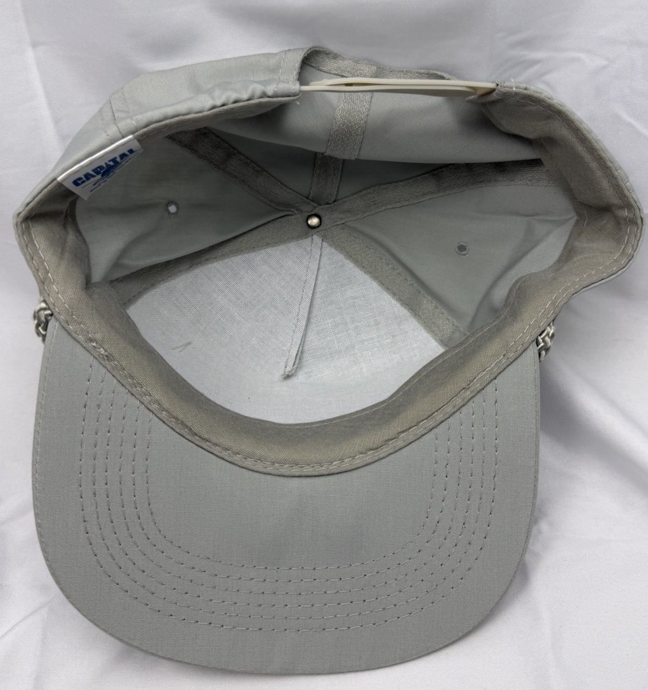 Vtg Cannelton Maple Meadow Coal Mining "Can Do!" Baseball Golf Snapback Hat Cap