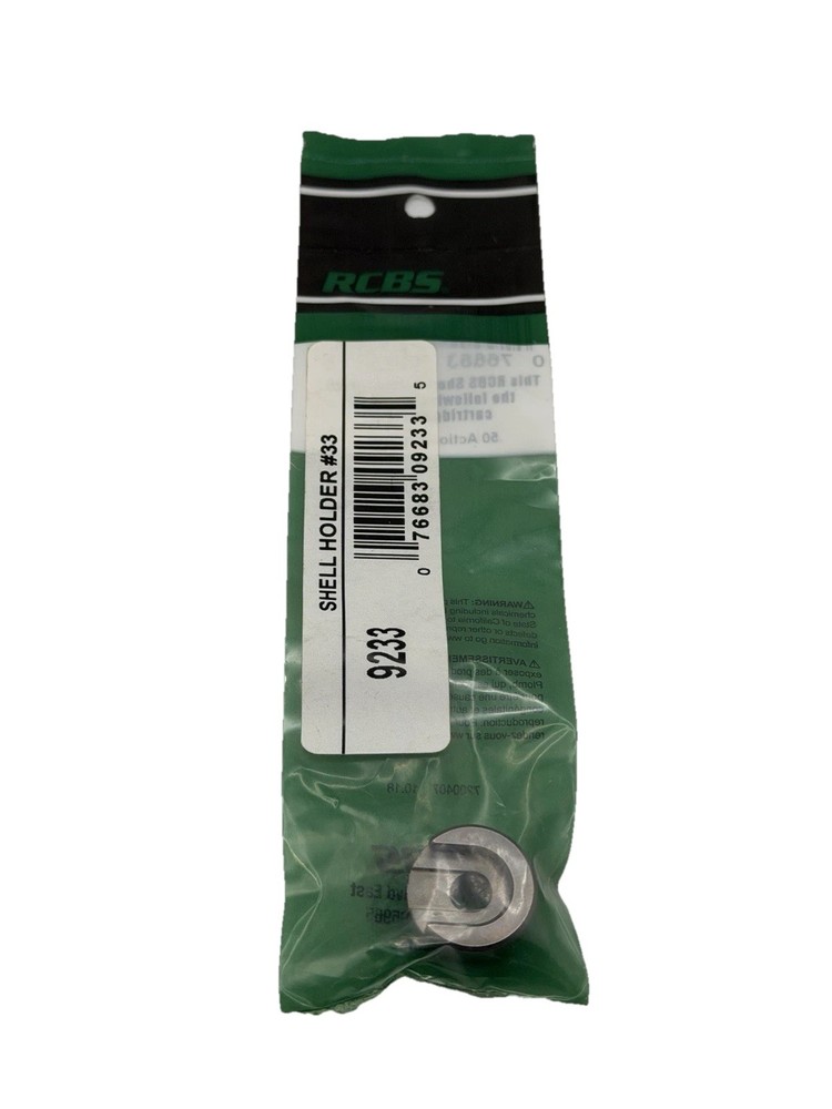 RCBS #33/50 Action Express 9233 Shellholder Steel