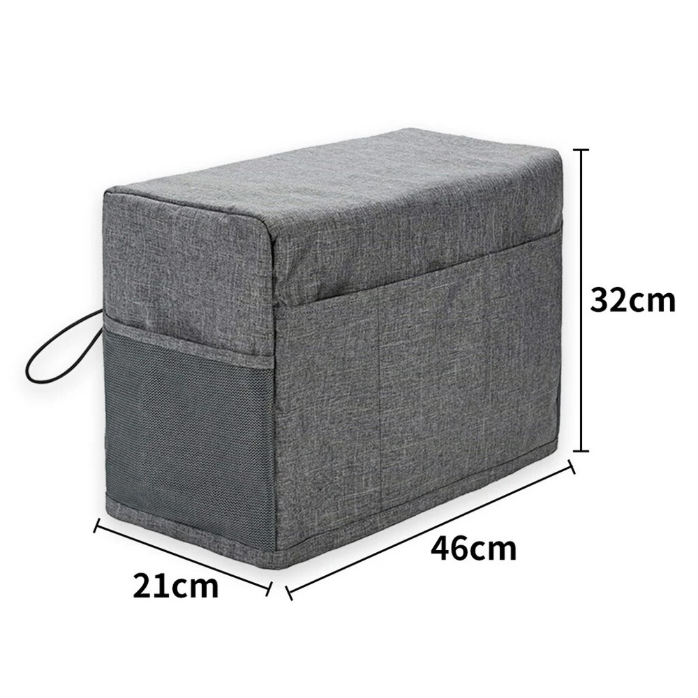 Sewing Machine Protector Dust‑Proof Cover With Tool Storage Pocket 46x21x32cm