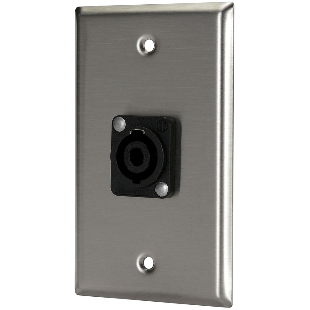 Pro Co WP1009 (1) Speakon Wallplate Single Gang