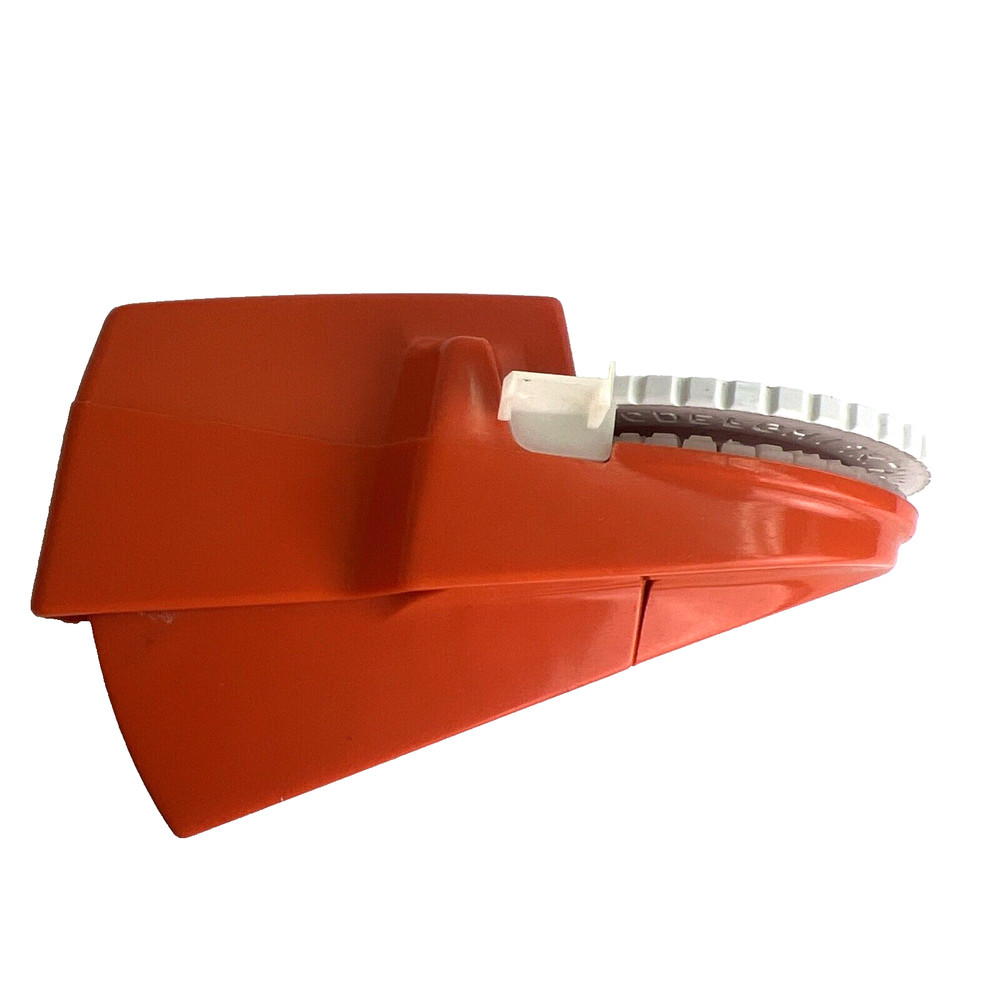 Vintage Dymo Mini Handheld Label Maker USA Orange Untested