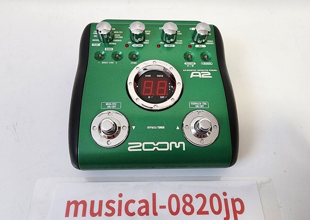 ZOOM A2 Acoustic Effects Pedal Guitar Effect Pedal
