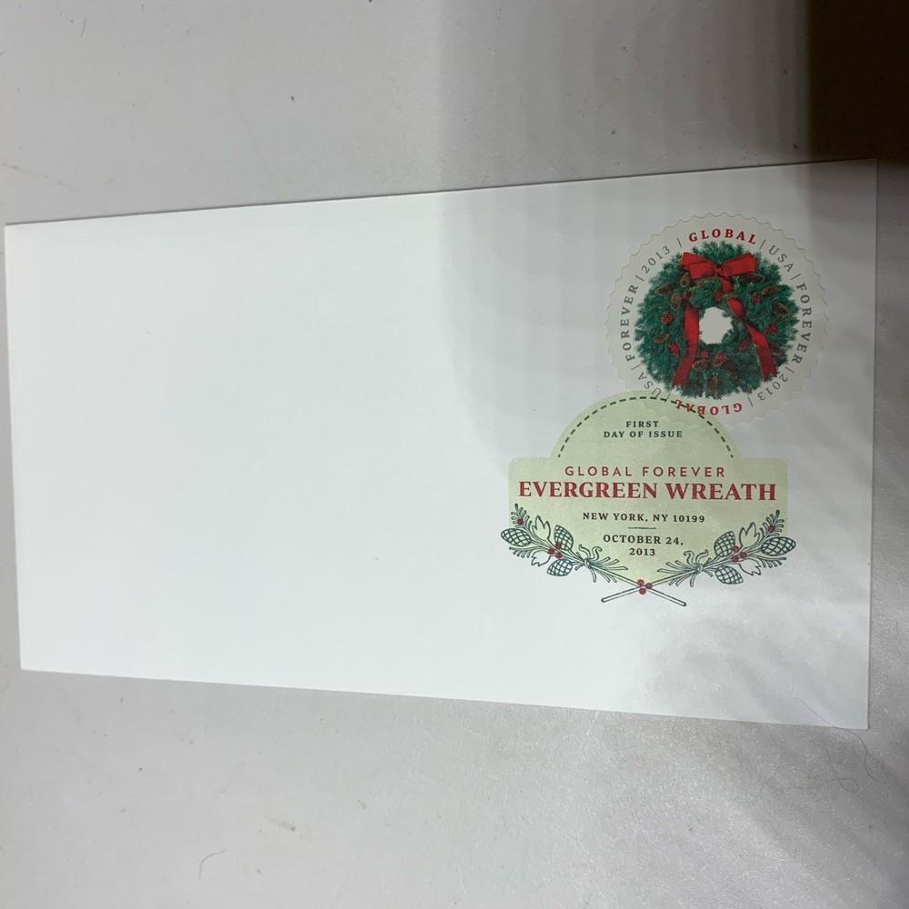 First Day Issue - Evergreen Wreath 2013