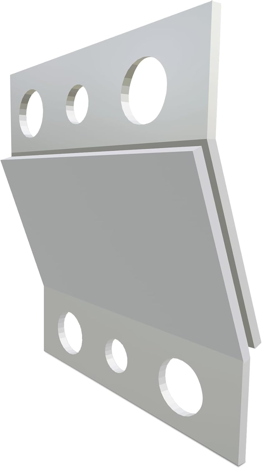 French Cleats 3-Inch Mounting Hardware - Supports 15 lbs - 3 Pairs of Small Clea