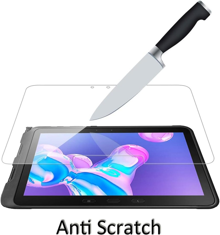 2 Pack Tempered Glass Screen Protector for Samsung Galaxy Tab Active4 Pro 2022