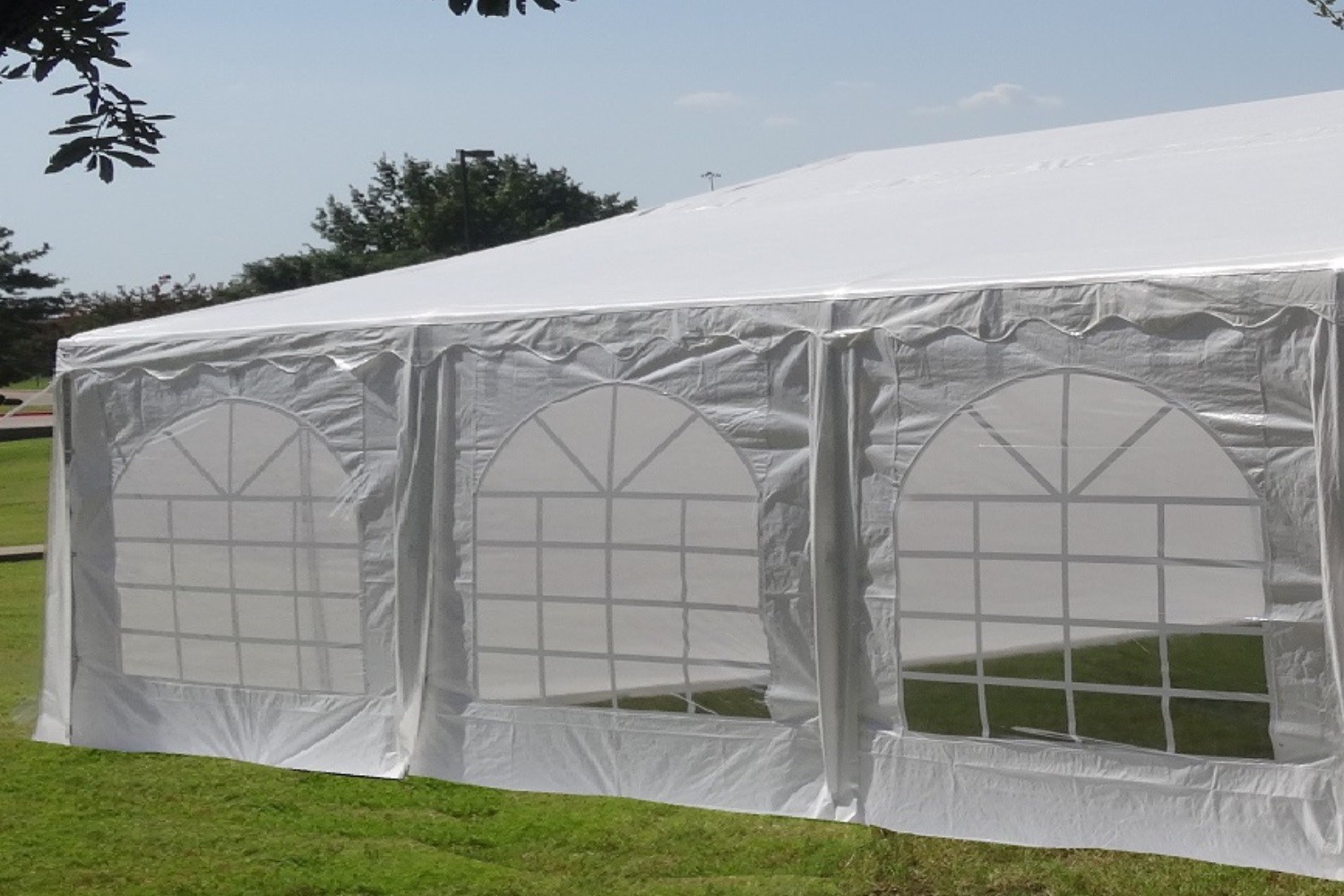 20'x20',26'x20',32'x20',40'x20' Budget PE Party Tent Canopy,Bags Sold Separately