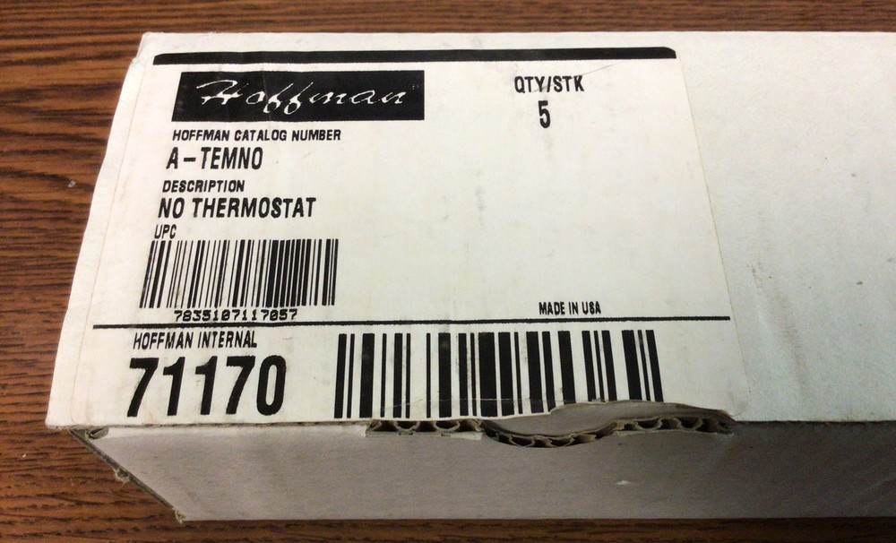 HOFFMAN ATEMNO THERMOSTAT