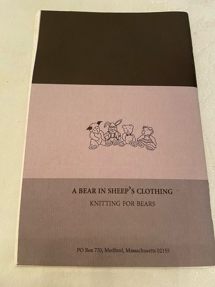 1993 DESIGNER COLLECTION FOR BEARS 18 Patterns Judith Shangold