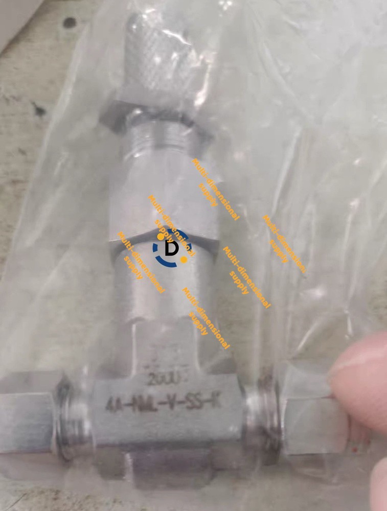 New 4A-NML-V-SS-K needle valve