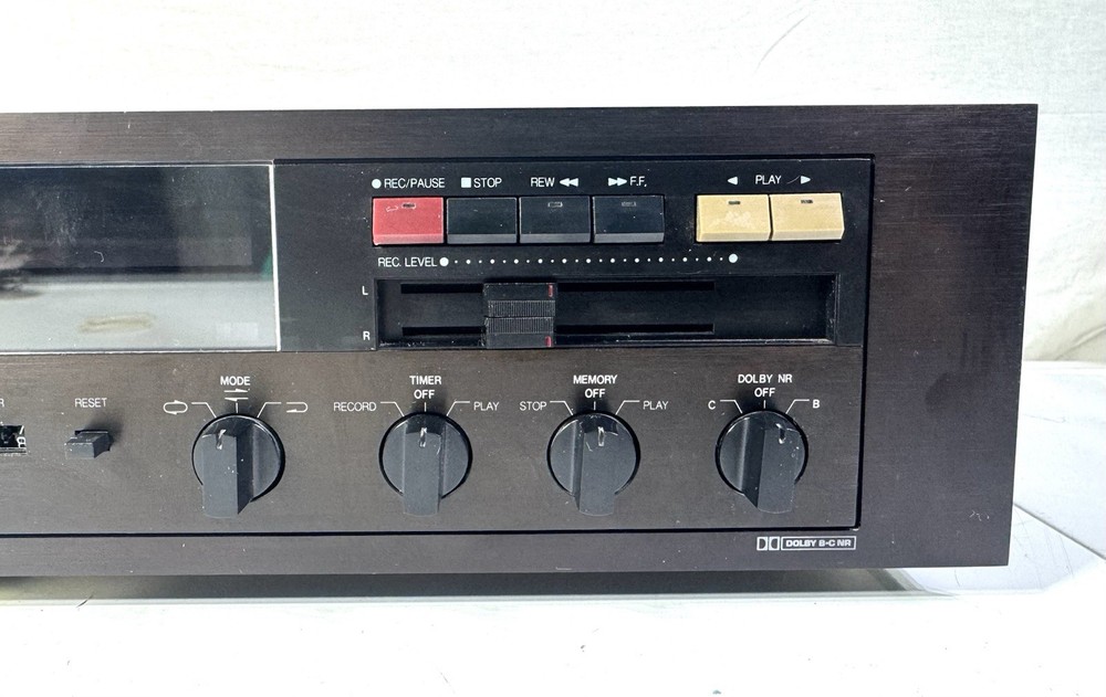 Vintage Proton AD-300 Component Stereo Auto Reverse Cassette Deck - Works