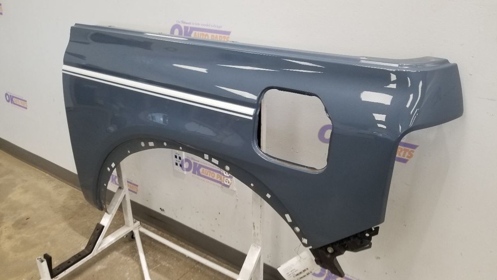 24 FORD BRONCO QUARTER PANEL OUTER SKIN REAR LEFT DRIVER BLUE